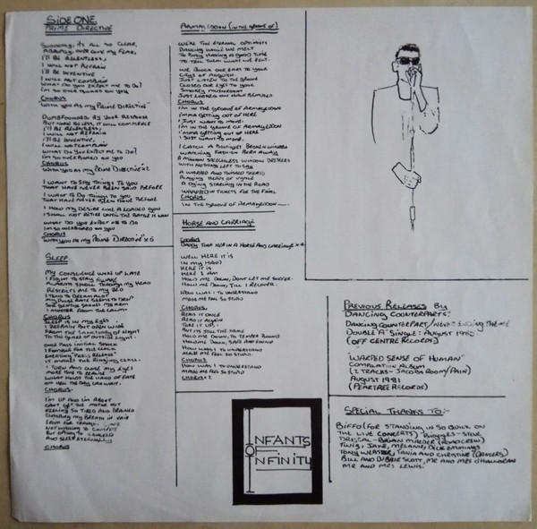 Dancing Counterparts - Infants Of Infinity | Off-Centre Records (OFF 2) - 4