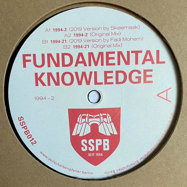 Fundamental Knowledge - 1994 - 2 | Seilscheibenpfeiler (SSPB012)