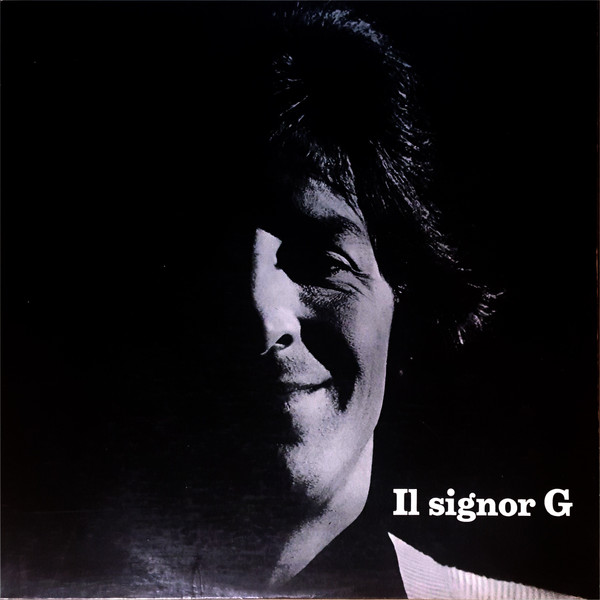 Giorgio Gaber - Il Signor G | Carosello (SCLP 23004/5) - main