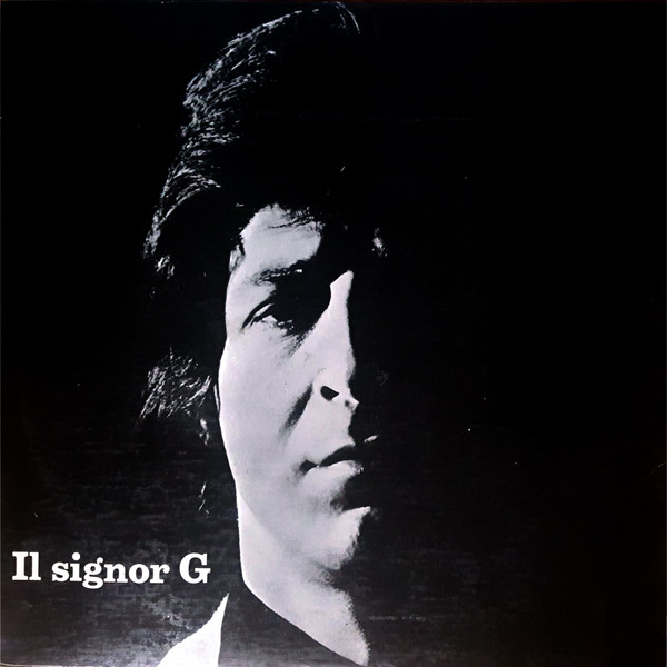 Giorgio Gaber - Il Signor G | Carosello (SCLP 23004/5) - 2
