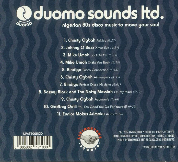 Duomo Sounds Ltd. Nigerian 80s Disco Music To Move Your Soul