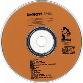 D*Note - Babel | Dorado (DOR012 CD) - 2
