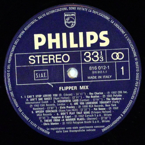 Various - Flipper Mix | Philips (812 016-1) - 3