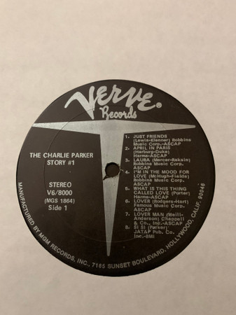 Charlie Parker - The Charlie Parker Story #1 | Verve Records (V6-8000) - 3