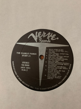 Charlie Parker - The Charlie Parker Story #1 | Verve Records (V6-8000) - 4