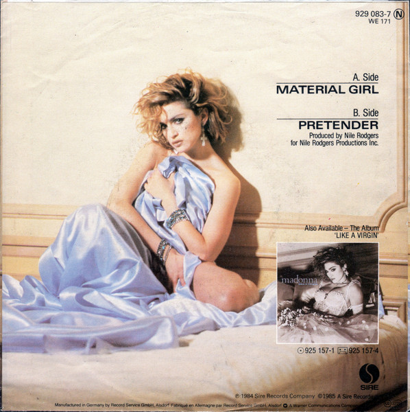 Madonna - Material Girl | Sire (929 083-7) - 2