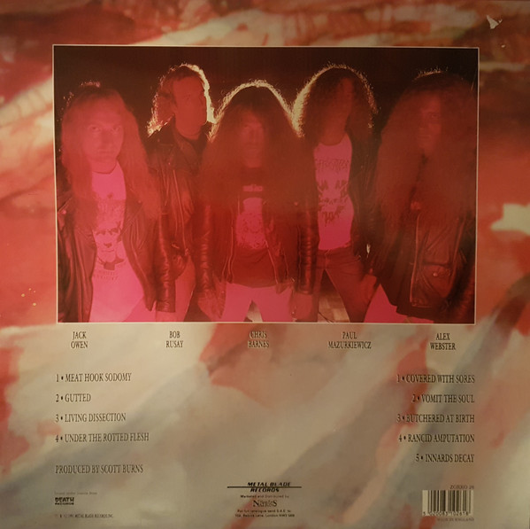 Cannibal Corpse - Butchered At Birth | Metal Blade Records (ZORRO 26) - 2