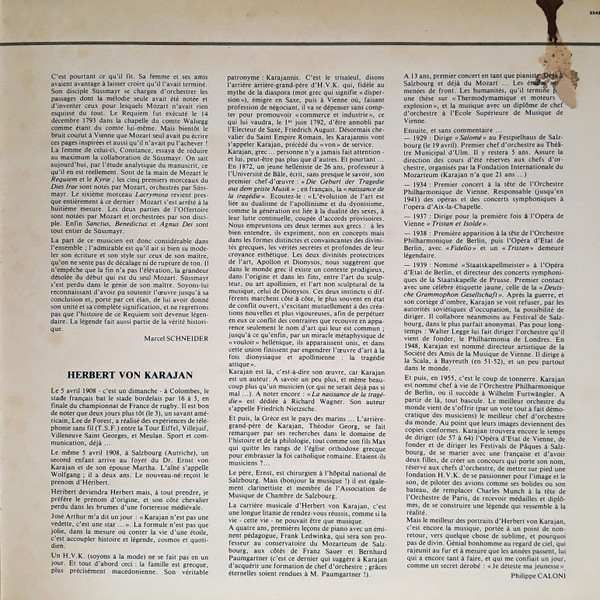 Wolfgang Amadeus Mozart / Berliner Philharmoniker , Herbert von Karajan , Wilma Lipp , Hilde Rössel-Majdan , Anton Dermota , Walter Berry , Wiener Singverein - Requiem | Deutsche Grammophon (2542 198) - 4