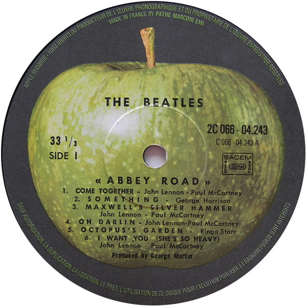 The Beatles - Abbey Road | Apple Records (2C 066 04243) - 4 The Beatles - Abbey Road | Apple Records (2C 066 04243) - 4