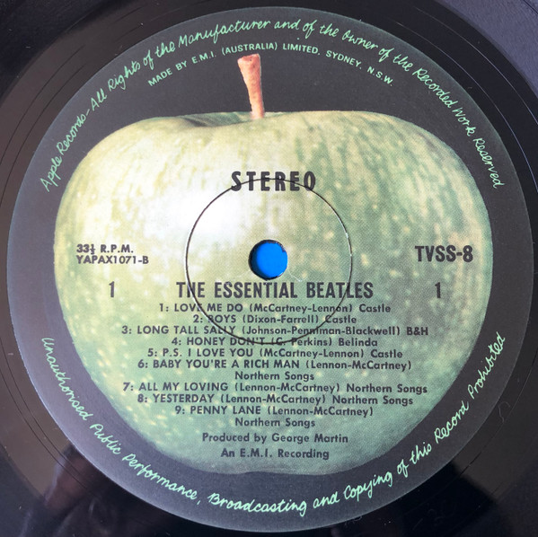 The Beatles - The Essential Beatles | Apple Records (TVSS8) - 3 The Beatles - The Essential Beatles | Apple Records (TVSS8) - 3