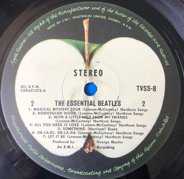 The Beatles - The Essential Beatles | Apple Records (TVSS8) - 4 The Beatles - The Essential Beatles | Apple Records (TVSS8) - 4