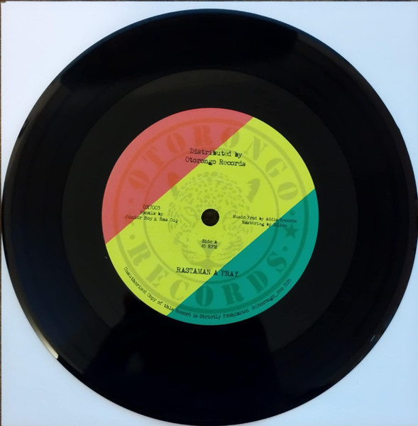 Junior Roy & Ras Cup - Rastaman A Pray | Otorongo Records (OR7003) - 3