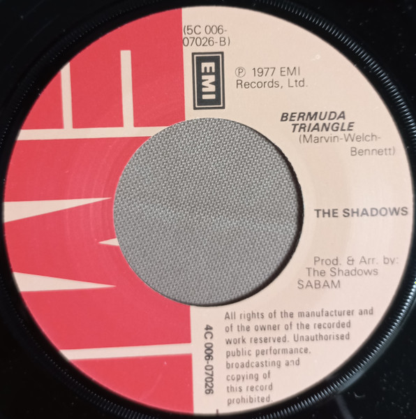 The Shadows - Theme From The Deer Hunter (Cavatina) | EMI (4C 006-07026) - 4