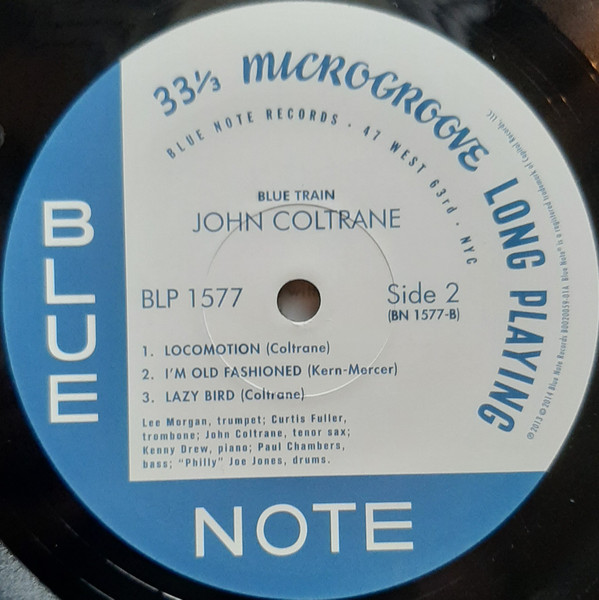 John Coltrane - Blue Train | Blue Note (1577) - 4