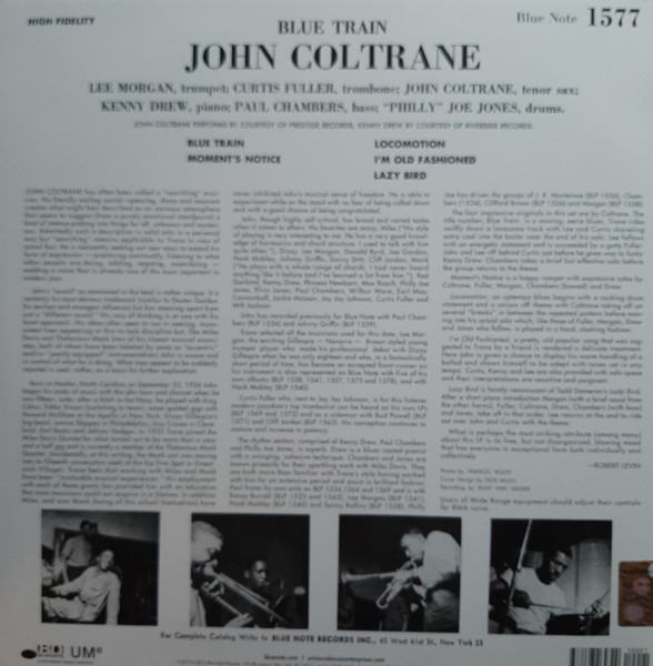 John Coltrane - Blue Train | Blue Note (1577) - 2