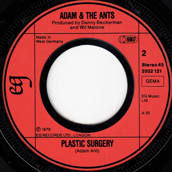 Adam And The Ants - Deutscher Girls | EG (2002 121) - 4