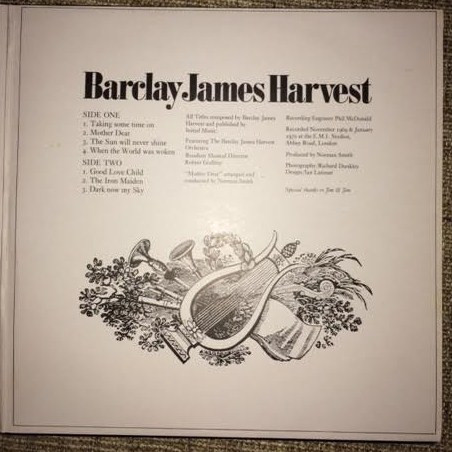Barclay James Harvest - Barclay James Harvest | Harvest (SHVL 770) - 3 Barclay James Harvest - Barclay James Harvest | Harvest (SHVL 770) - 3
