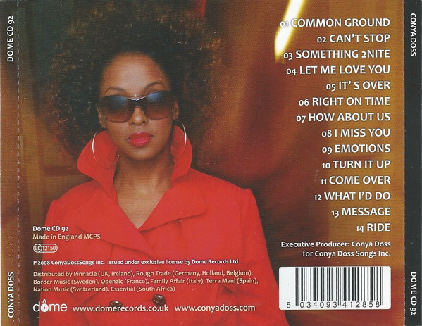Conya Doss - Still... | Dome Records (DOME CD 92) - 2