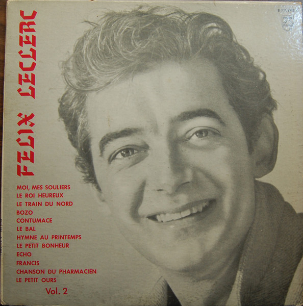 Félix Leclerc - Vol. 2 [Vinyl] | Philips (B.77.898 L)
