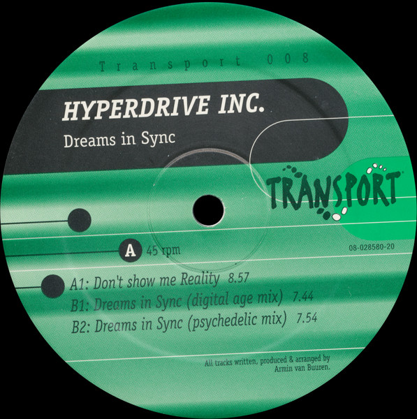 Hyperdrive Inc. - Dreams In Sync | Transport (TRANSPORT 008)