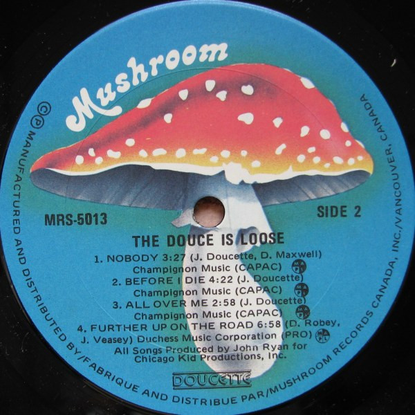 Doucette - The Douce Is Loose | Mushroom Records (MRS-5013) - 4