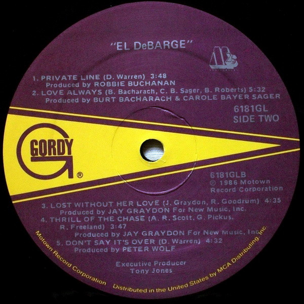 El DeBarge - El DeBarge | Gordy (6181GL) - 4