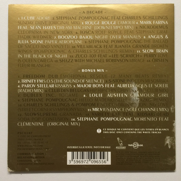 Stéphane Pompougnac - Hôtel Costes - 1999 - 2009 - A Decade | Wagram Music (3209655) - main