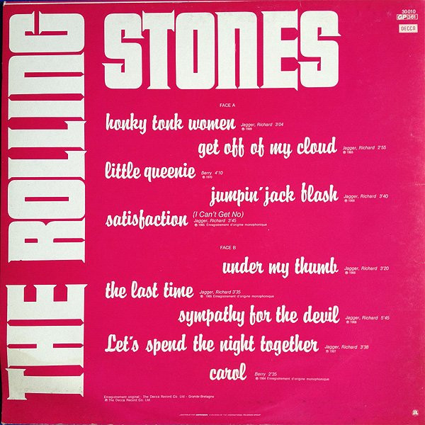 The Rolling Stones - The Rolling Stones | Decca (30010) - 3