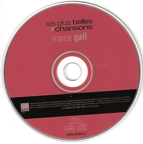 France Gall - Les Plus Belles Chansons | WEA (3984-23595-2) - main