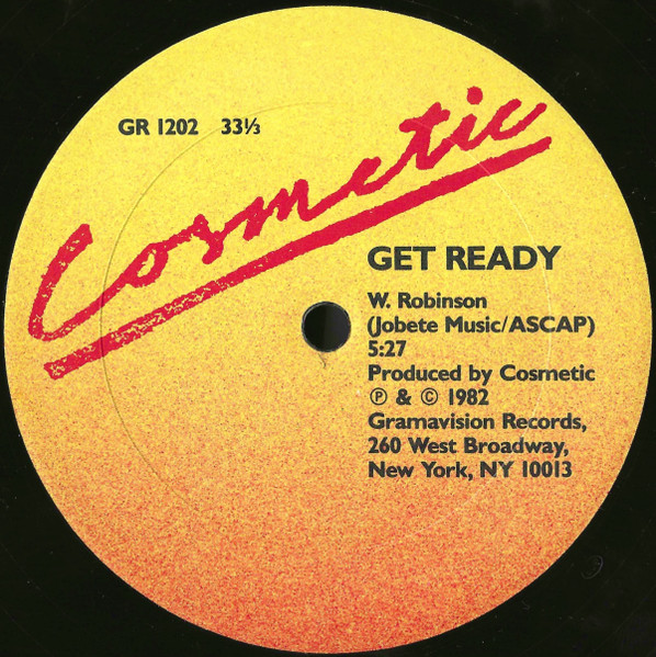 Cosmetic - Get Ready / Put It On | Gramavision (GR 1202) - 2