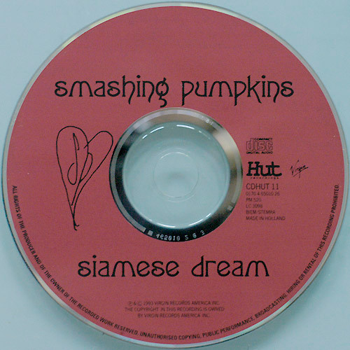 The Smashing Pumpkins - Siamese Dream | Hut Recordings (CDHUT 11) - 3