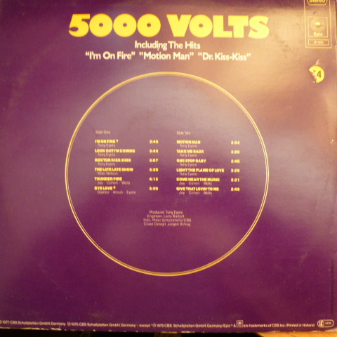5000 Volts - 5000 Volts | Epic (EPC 81872) - 2
