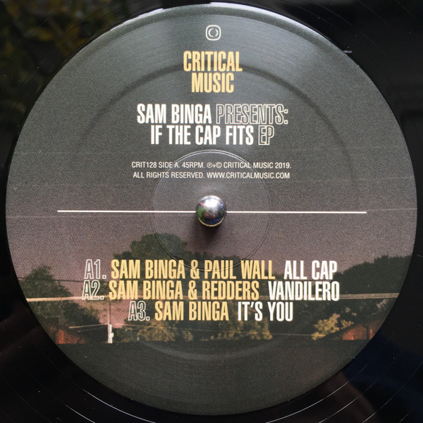 Sam Binga - If The Cap Fits EP | Critical Recordings (CRIT128) - 3