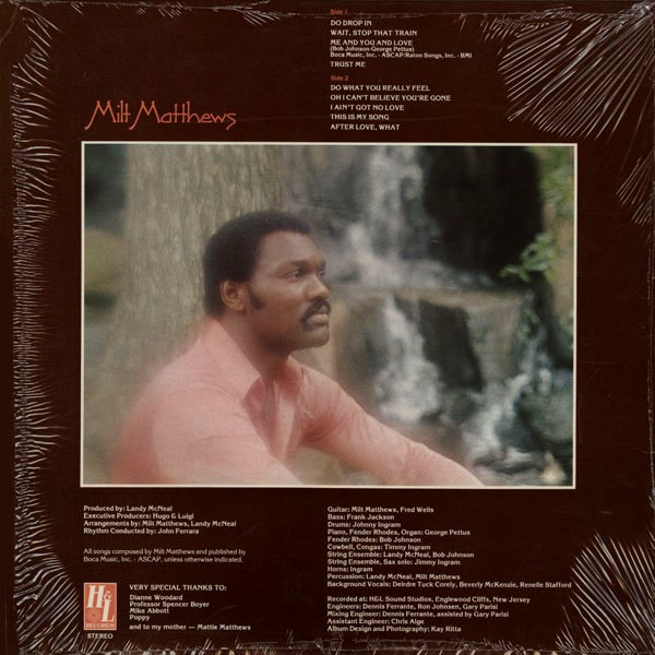 Milt Matthews - Milt Matthews | H & L Records (HL-69028) - 2 Milt Matthews - Milt Matthews | H & L Records (HL-69028) - 2