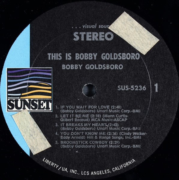 Bobby Goldsboro - This Is Bobby Goldsboro | Sunset Records (SUS-5236) - 3