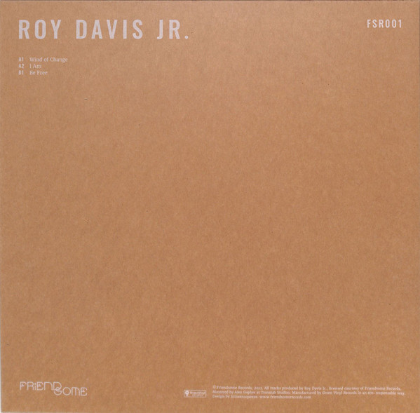 Roy Davis Jr. - Wind Of Change | Friendsome Records (FSR 001) - 2