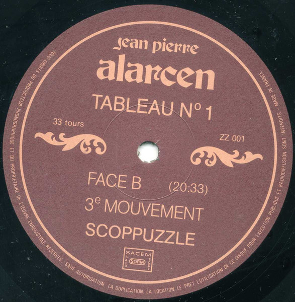 Jean-Pierre Alarcen - Tableau Nº 1 | Scoppuzzle (ZZ 001) - 4