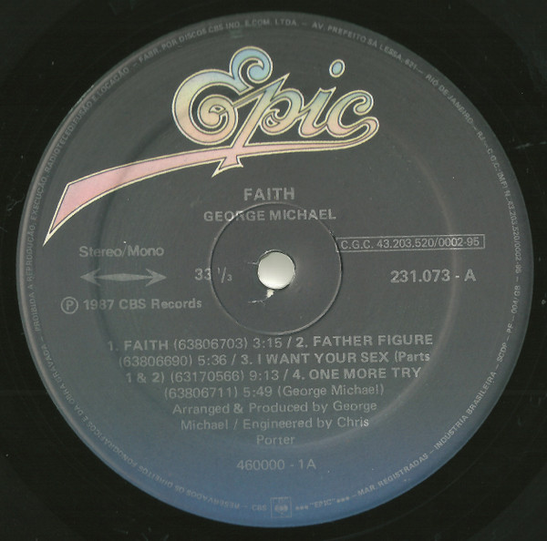 George Michael - Faith | Epic (231073) - 3