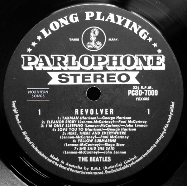 The Beatles - Revolver | Parlophone (PCSO 7009) - 3 The Beatles - Revolver | Parlophone (PCSO 7009) - 3