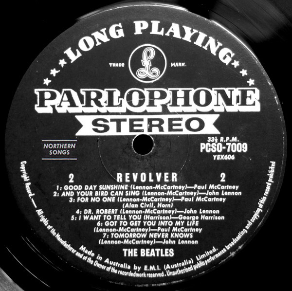 The Beatles - Revolver | Parlophone (PCSO 7009) - 4 The Beatles - Revolver | Parlophone (PCSO 7009) - 4