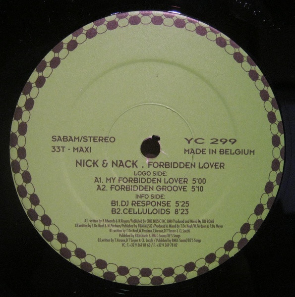 Nick & Nack - Forbidden Lover | Yellow Cab (YC 299) - 4