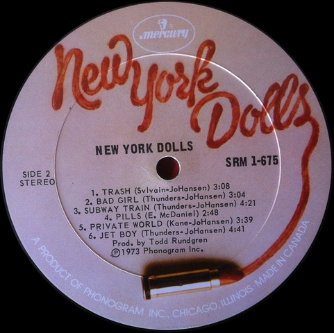 New York Dolls - New York Dolls | Mercury (SRM 1-675) - 4 New York Dolls - New York Dolls | Mercury (SRM 1-675) - 4