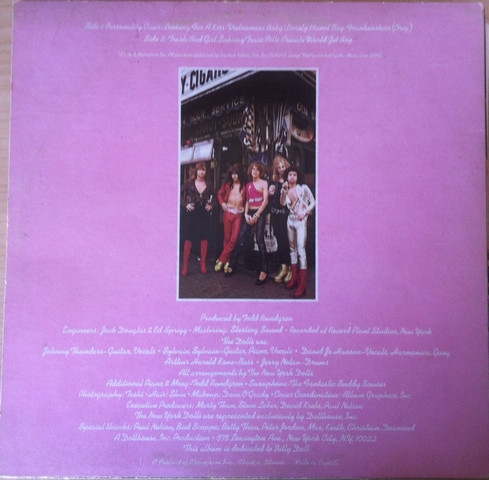 New York Dolls - New York Dolls | Mercury (SRM 1-675) - 3 New York Dolls - New York Dolls | Mercury (SRM 1-675) - 3