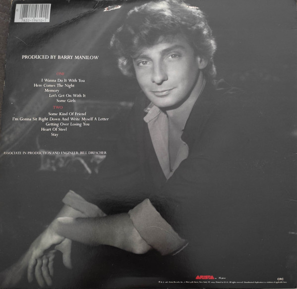 Barry Manilow - Here Comes The Night | Arista (AL 9610) - 2