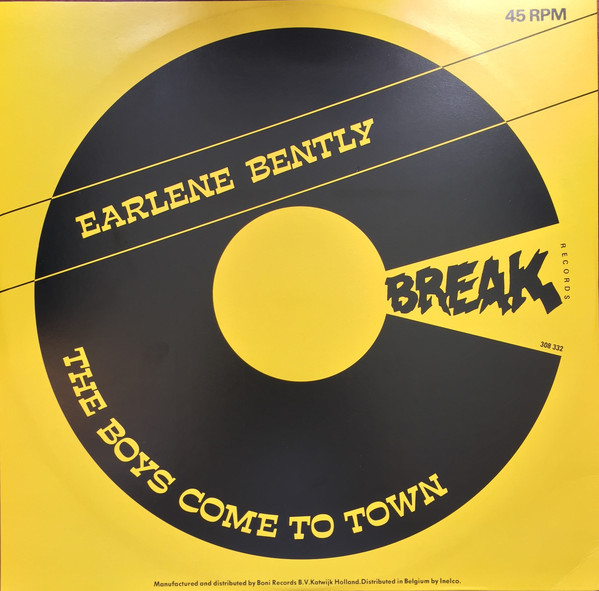 Earlene Bentley - The Boys Come To Town | Break Records (308 332) - main