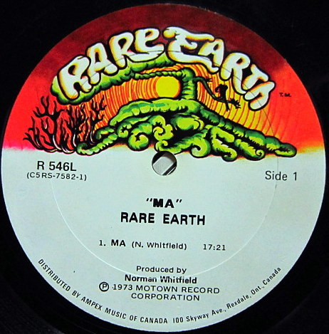 Rare Earth - Ma | Rare Earth (R 546L) - 3