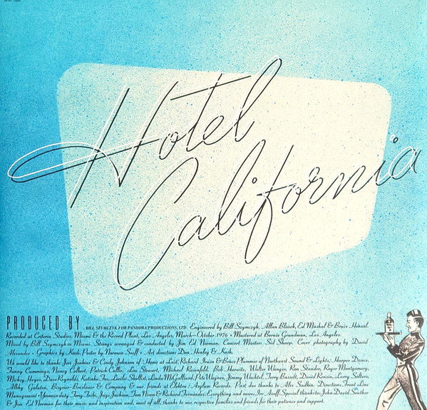 Eagles - Hotel California | Asylum Records (RRM1-1084) - 3