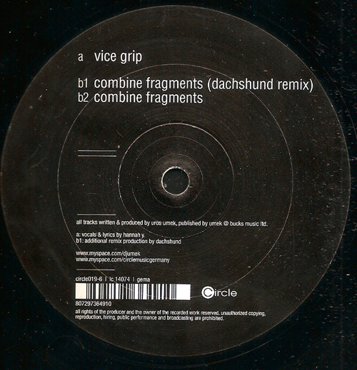Umek - Vice Grip EP | Circle Music (circle019-6) - 2 Umek - Vice Grip EP | Circle Music (circle019-6) - 2