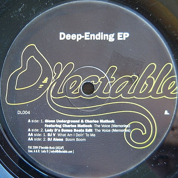 Various - Deep-Ending EP | D'lectable (DL004) - 3