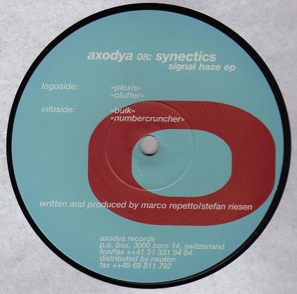 Synectics - Signal Haze EP | Axodya (axodya 08) - main